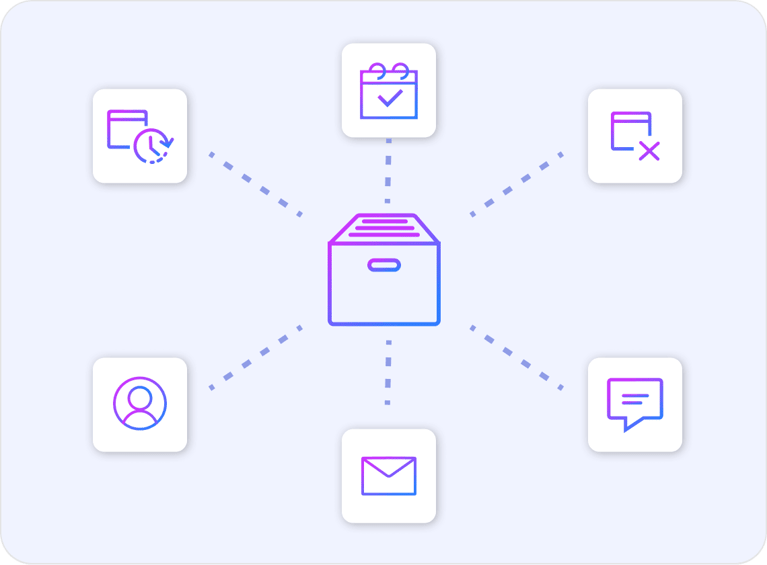 Archive Every Scheduling Interaction Automatically