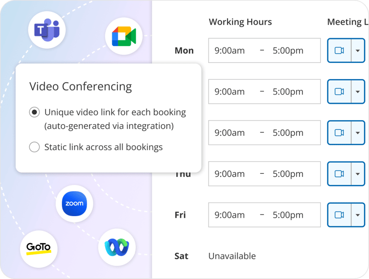 Automated Video Conferencing Setup