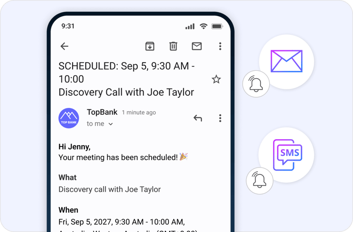 Automated confirmations and reminders