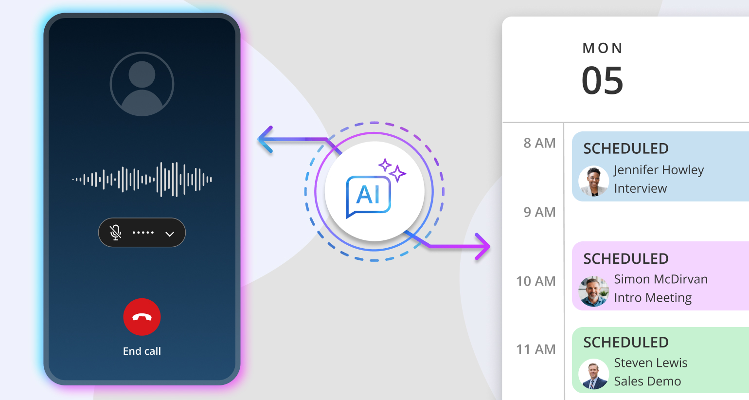 OnceHub's AI Voice Agent