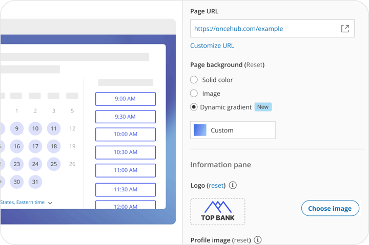 Brand-Controlled Booking Pages