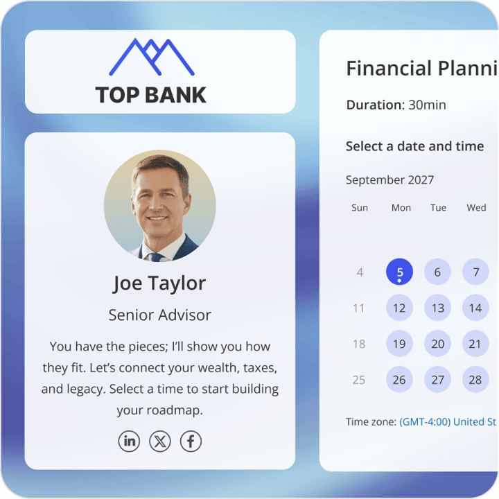 Brand-First Booking Pages