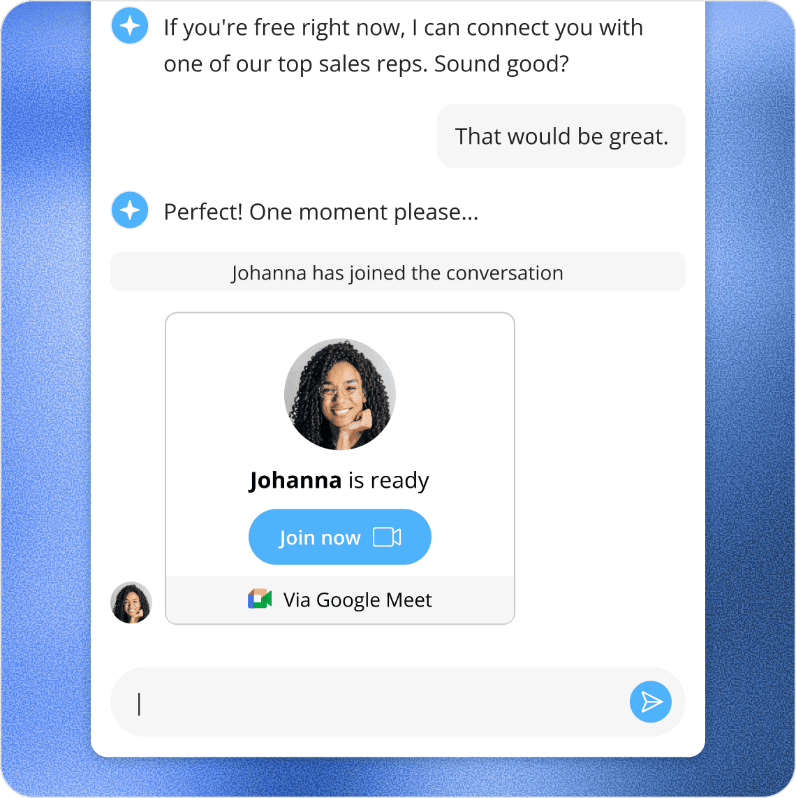 Capture High-Value Opportunities With Instant Meetings and Live Chat-3