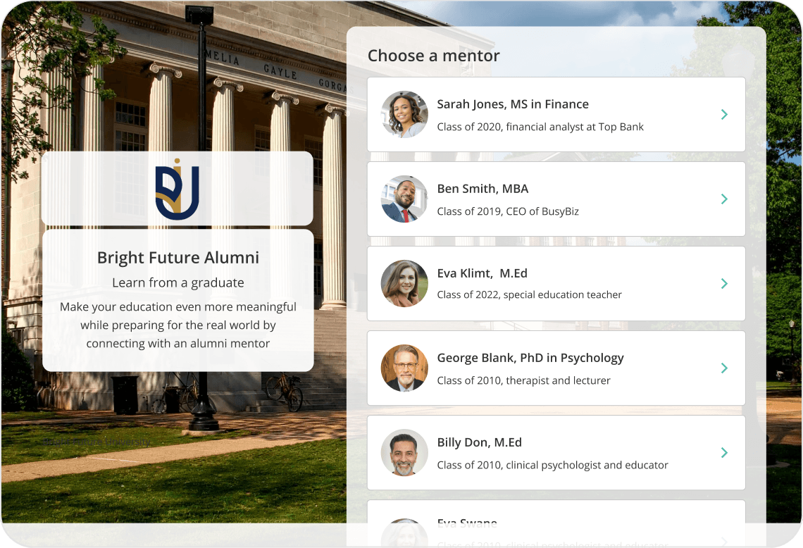 Connect Your Students With Your Alumni Using Engaging Booking Hubs-1