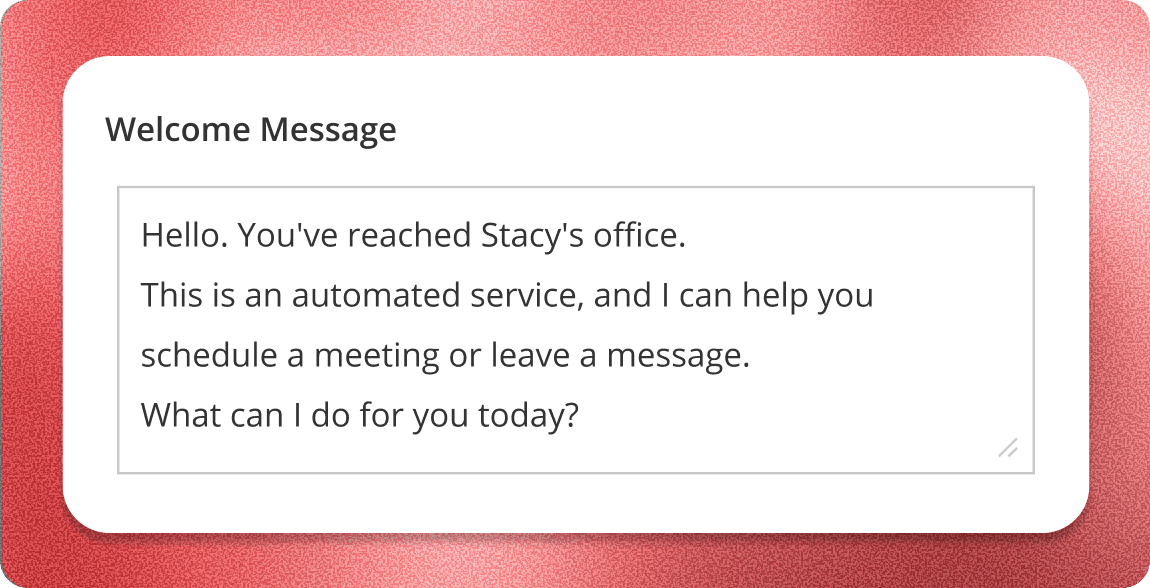 Customize Your Greeting_
