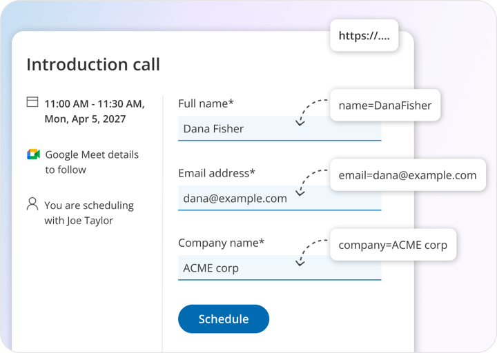 Dynamic URL Parameterization