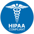 HIPPA compliance badge