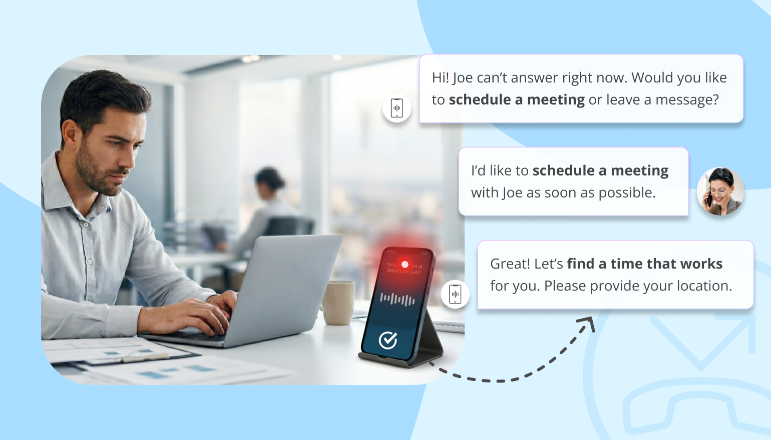Avoid Playing Phone Tag with AI Phone Agent