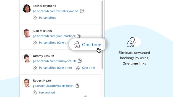 Limit your customer to one booking only