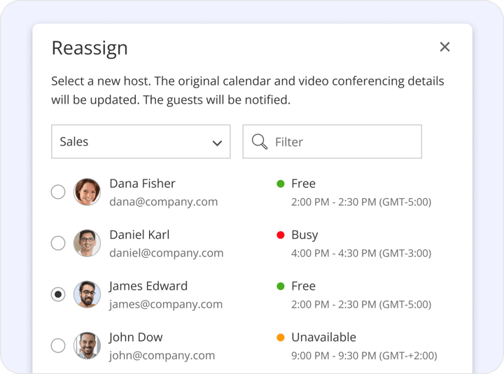 Intelligent Meeting Reassignment