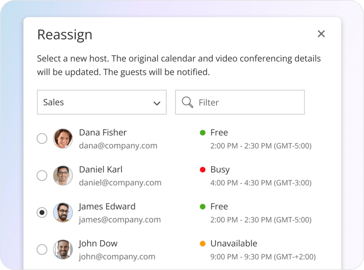 Intelligent Meeting Reassignment