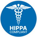 HIPPA compliance badge