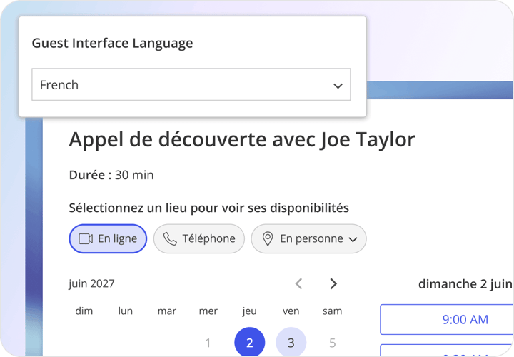 Multilingual Booking Journeys