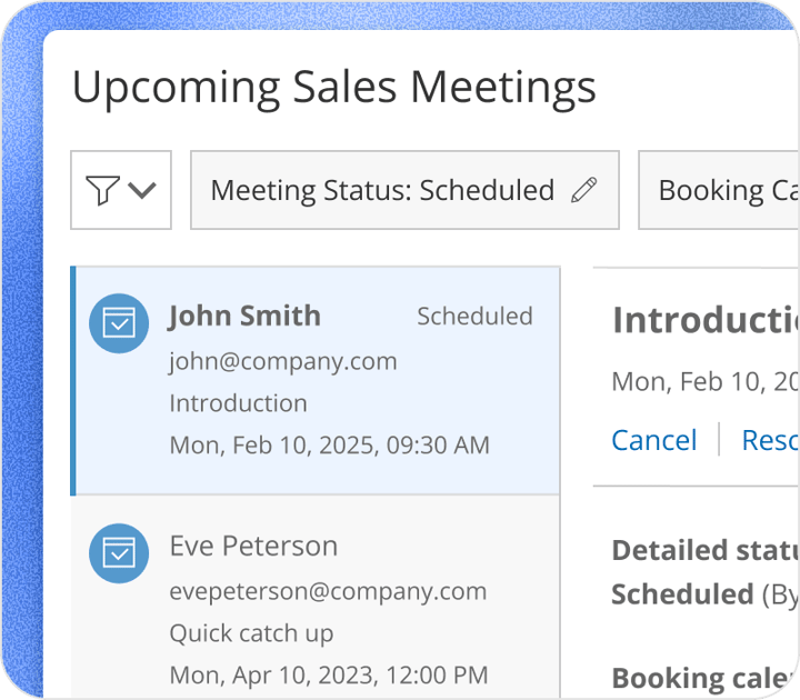 Personalize Engagement Visibility