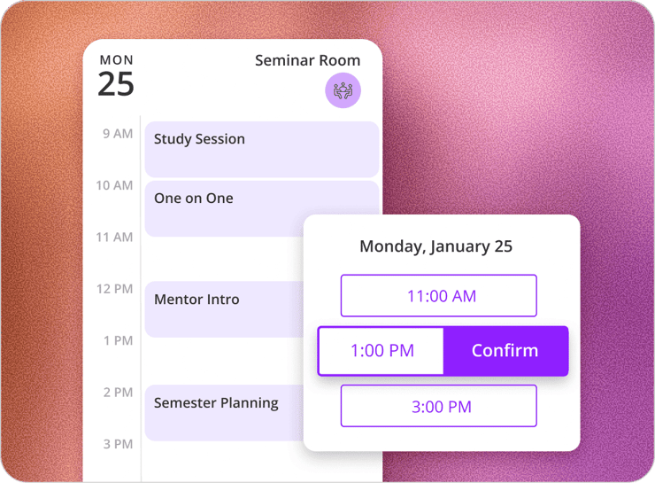 Room and People Coordination Made Simple
