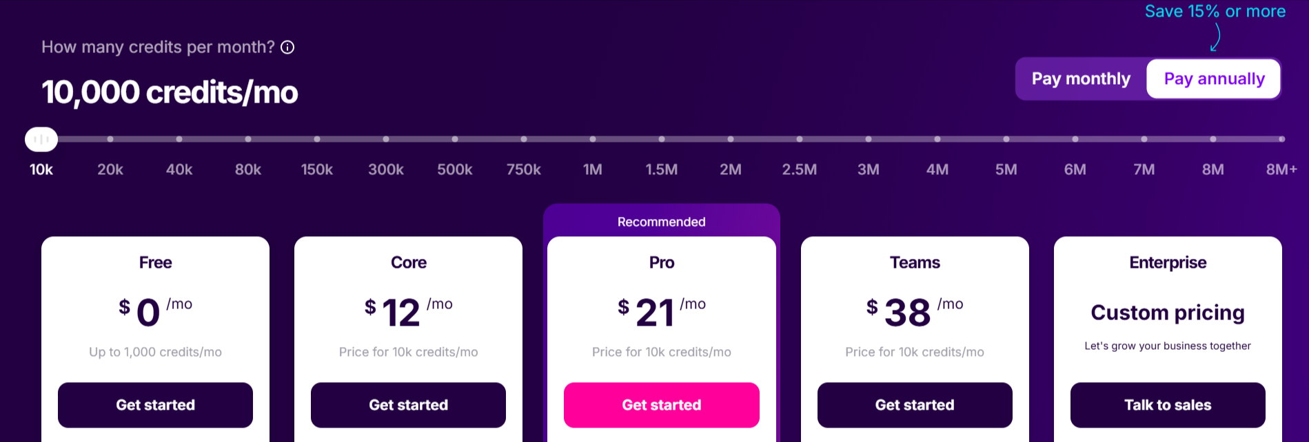 make.com pricing 