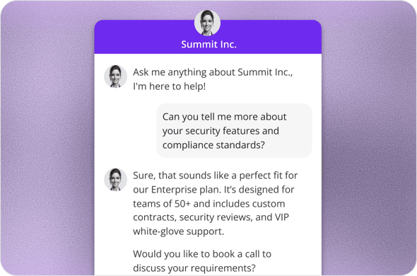 web visitor widget