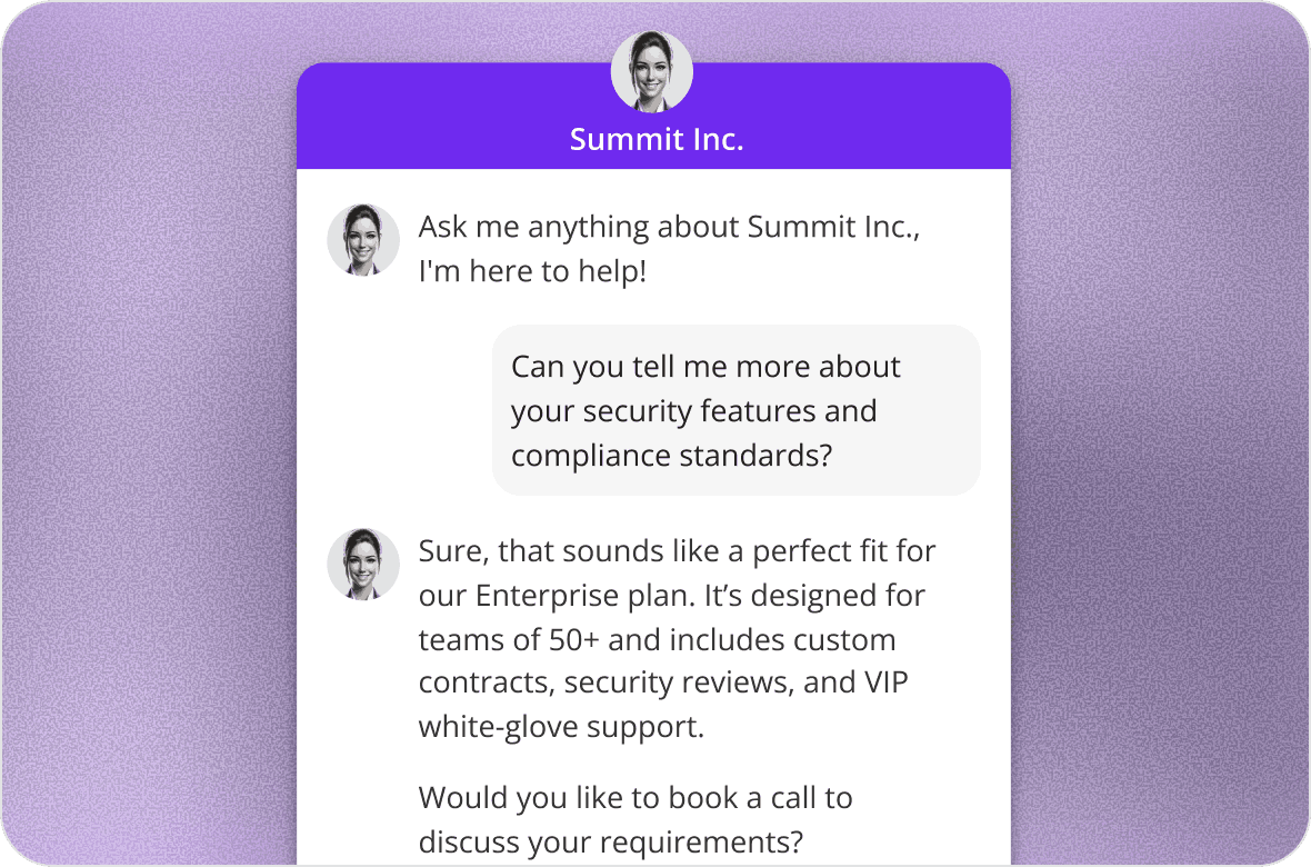 web visitor widget