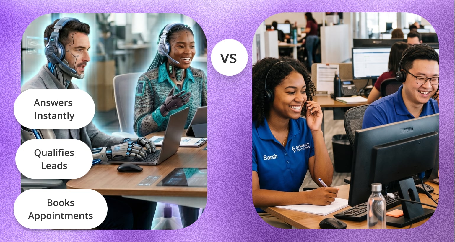 AI Answering Services vs Call Centers: Which Does Your Business Need?
