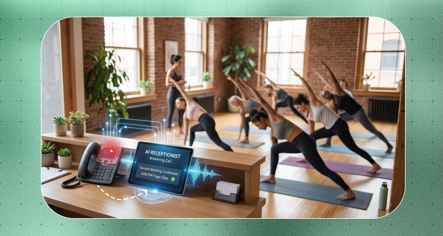 AI Receptionist for Yoga Instructors: Session Booking Guide