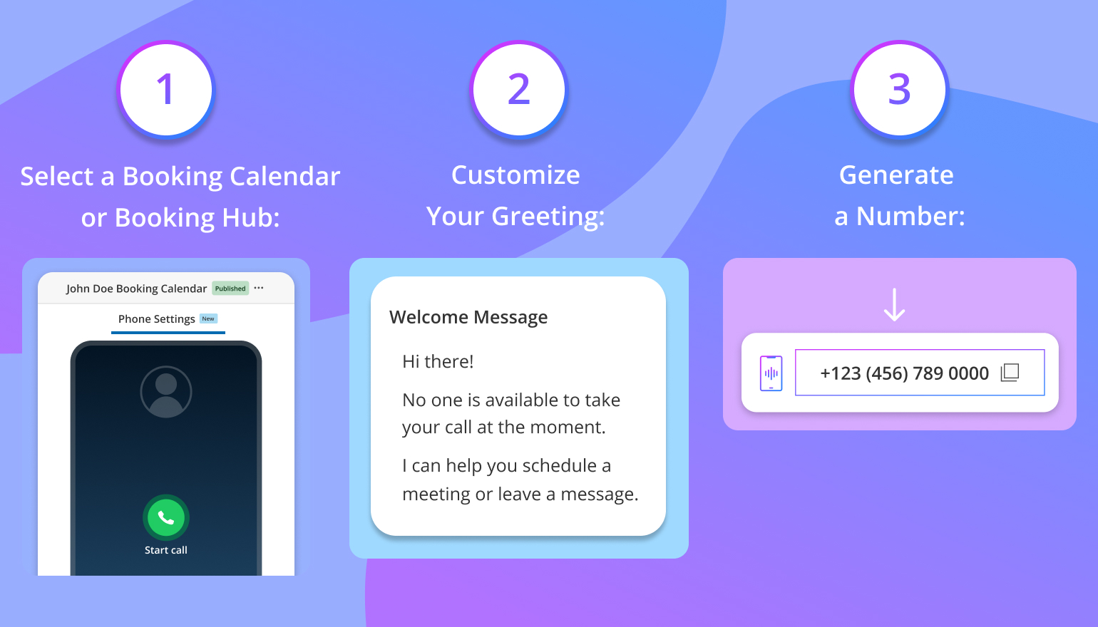 How to Create a Booking Link (With a Voice Option)